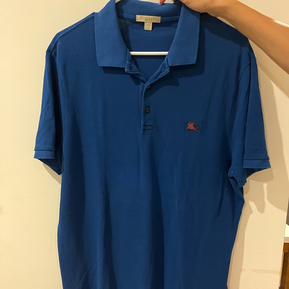 Burberry polo collar shirt